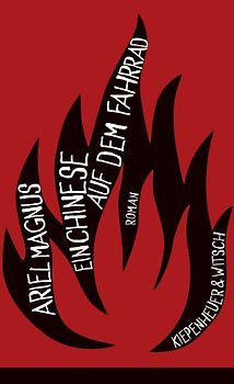 Ein Chinese auf dem Fahrrad