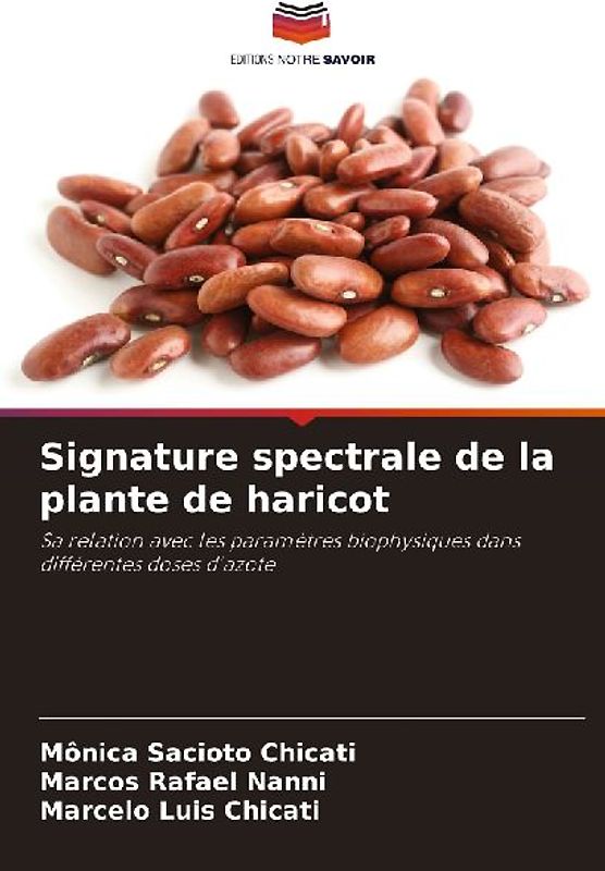 Signature spectrale de la plante de haricot