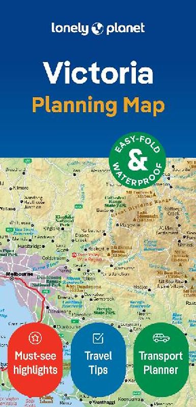Lonely Planet Victoria Planning Map