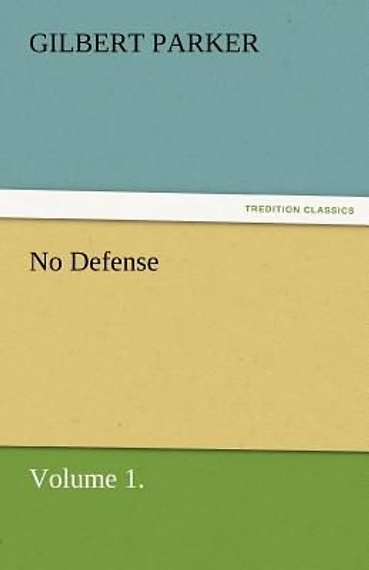 No Defense, Volume 1.