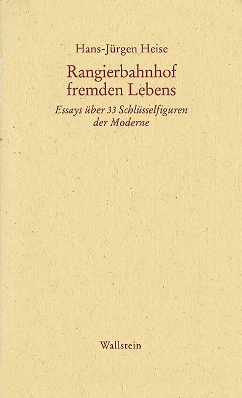 Rangierbahnhof fremden Lebens