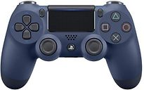 Image of Sony PS4 DualShock 4 draadloze controller [2e versie] blauw (Refurbished)