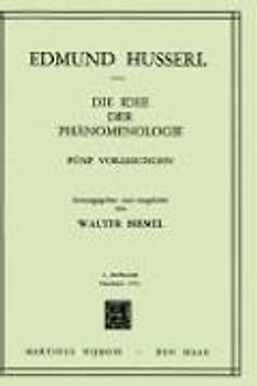Die Idee der Phänomenologie