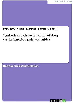 Synthesis and characterization of drug carrier based on polysaccharides