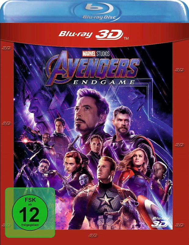 Avengers: Endgame 3D 3D Blu-ray Disc