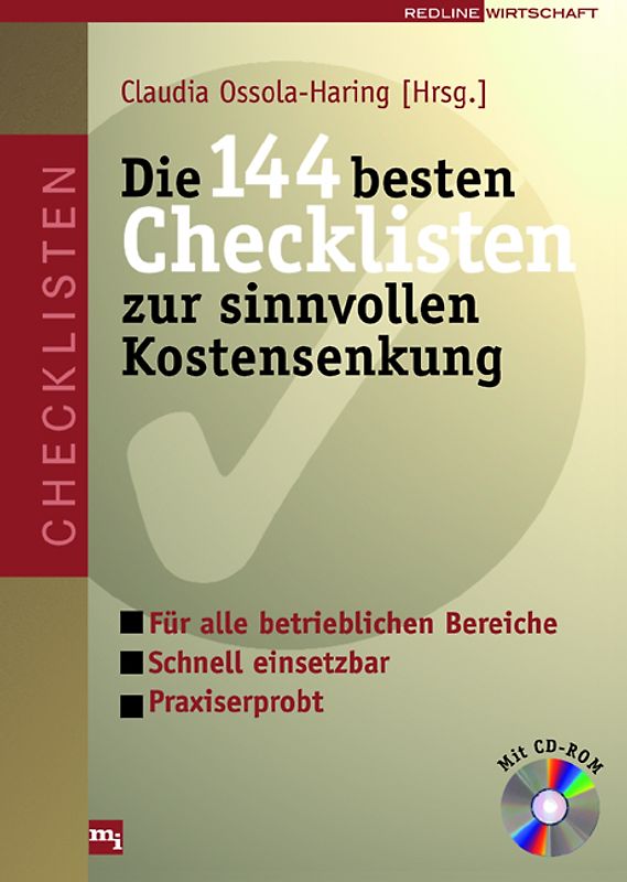 Die 144 besten Checklisten zur sinnvollen Kostensenkung