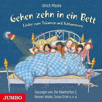 Gehen zehn in ein Bett