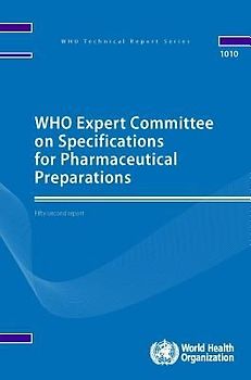 Who Expert Committee on Specifications for Pharmaceutical Preparations