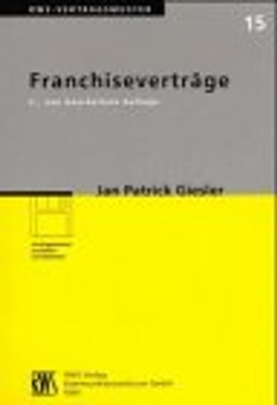 Franchiseverträge