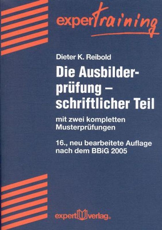 Die Ausbilderprüfung - schriftlicher Teil