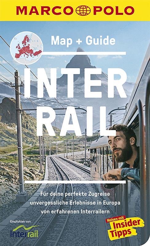 MARCO POLO Interrail Map + Guide