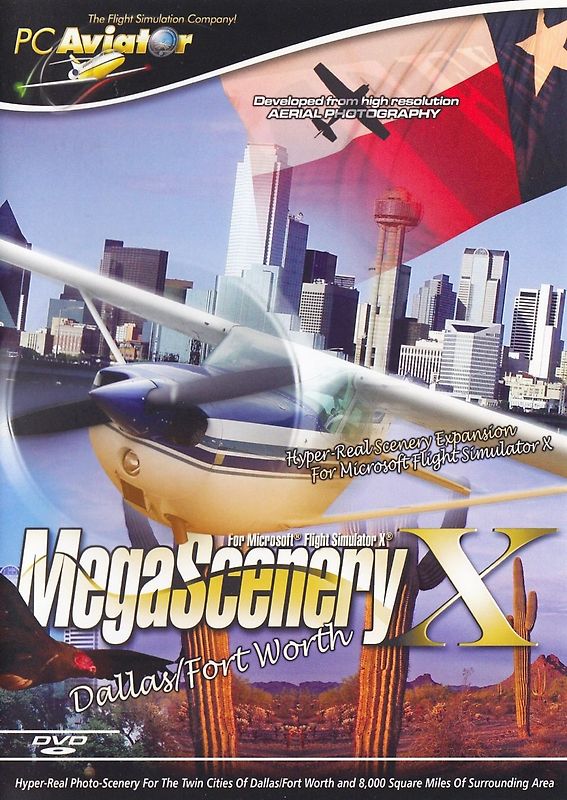 FSX AddOn: Mega Scenery X - Dallas / Fort Worth PC Spiele