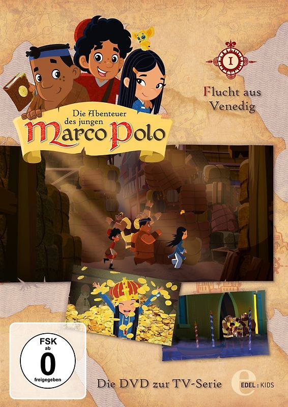 Die Abenteuer des jungen Marco Polo, Folge 1 - Flucht aus Venedig DVD