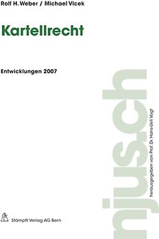 Kartellrecht
