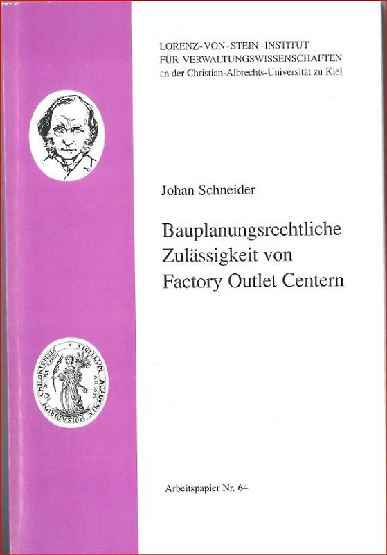 Bauplanungsrechtliche Zulässigkeit von Factory Outlet Centern