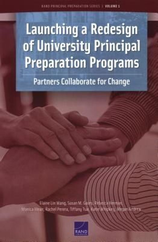 Launching a Redesign of University Principal Preparation Programs