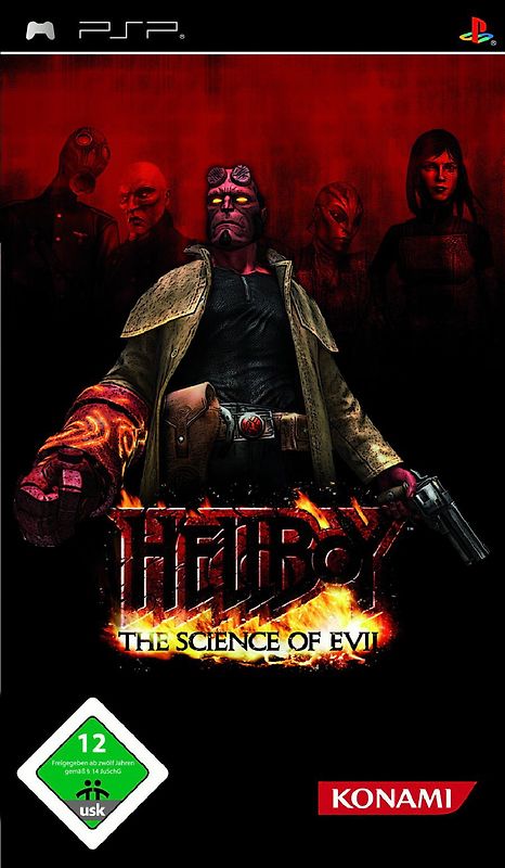 Hellboy The Science of Evil PlayStation Portable