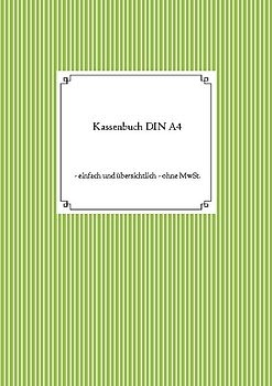 Kassenbuch DIN A4