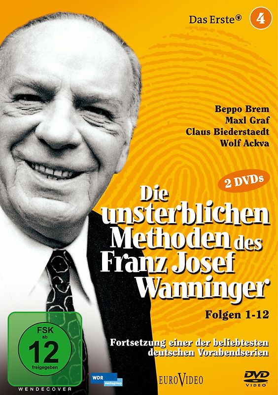 Die unsterblichen Methoden des Franz Josef Wanninger - Box 4, Folgen 1-12 [2 DVDs] DVD