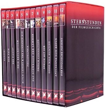 Sternstunden der Filmgeschichte, DVD-Box [12 DVDs] DVD