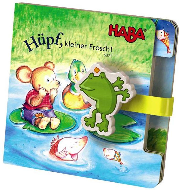 Hüpf, kleiner Frosch!