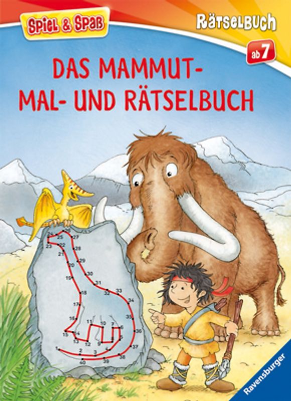 Das Mammut-Mal- und Rätselbuch