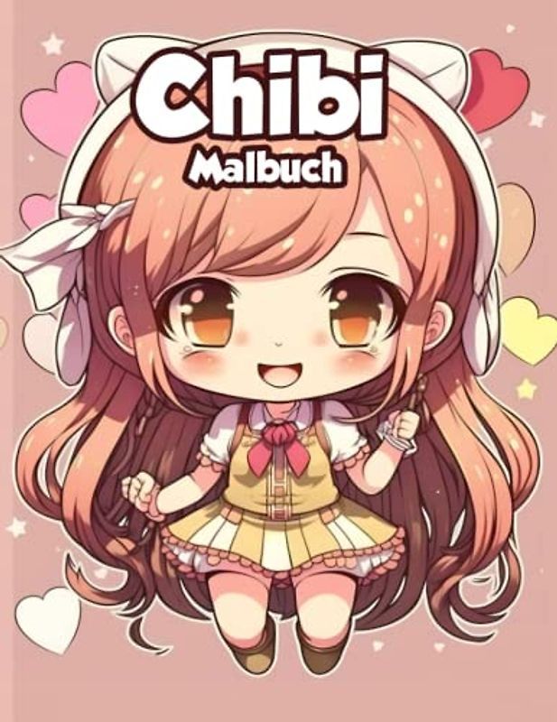 Chibi Malbuch: Genieße die therapeutischen Vorteile des Malens und entspanne dich mit unseren niedlichen Chibi-Illustrationen.