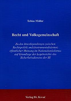 Recht und Volksgemeinschaft