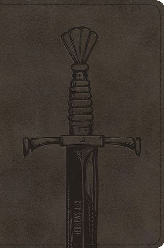 ESV Compact Bible (Trutone, Silver, Sword Design)