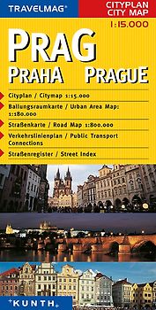 KUNTH Cityplan Prag 1:15 000