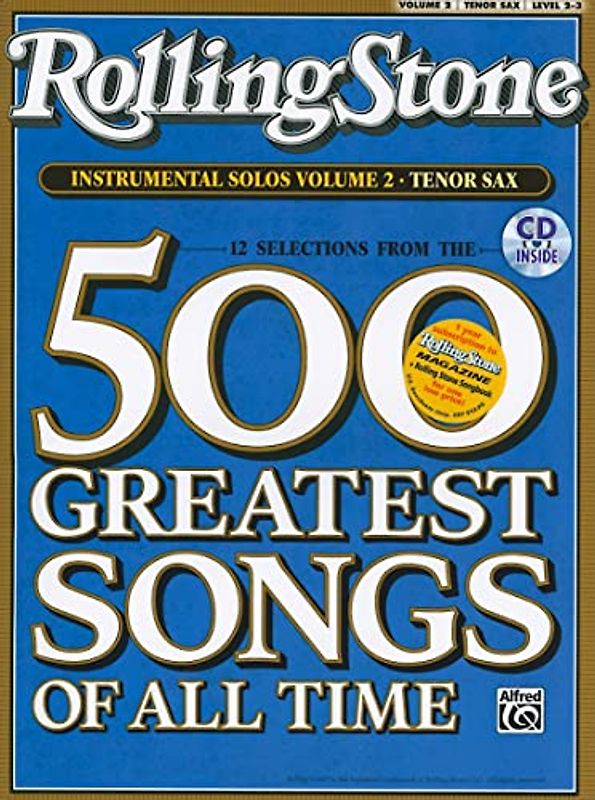 Selections from Rolling Stone Magazine's 500 Greatest Songs of All Time: Instrumental Solos, Tenor Sax