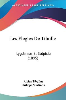Les Elegies De Tibulle
