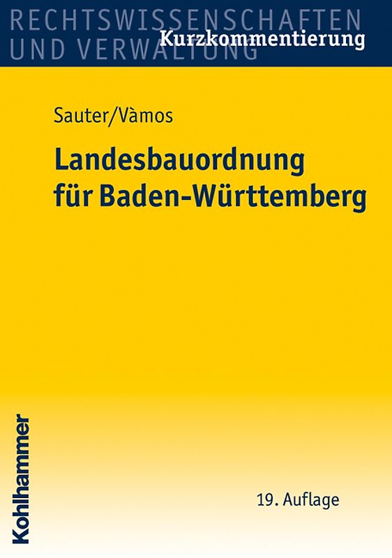 Landesbauordnung für Baden-Württemberg
