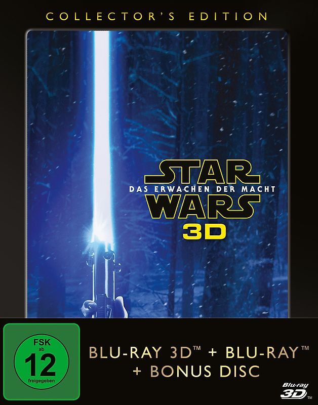 Star Wars: Das Erwachen der Macht 3D [Collector's Edition, inkl. 2D Version, 3 Discs] 3D Blu-ray Disc