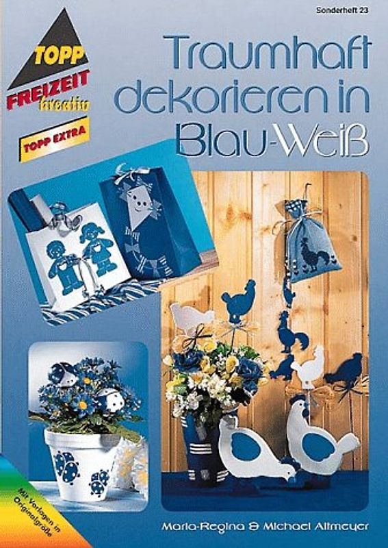 Traumhaft dekorieren in Blau-Weiss