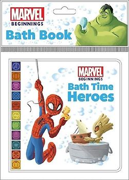 Marvel Beginnings: Bath Time Heroes Bath Book