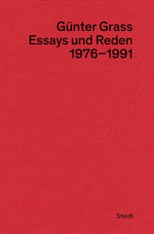 Essays und Reden III (1976–1991)