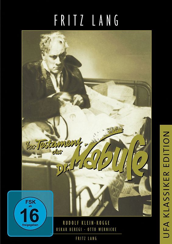 Die grossen Deutschen Film-Klassiker 5: Das Testament des Dr. Mabuse DVD