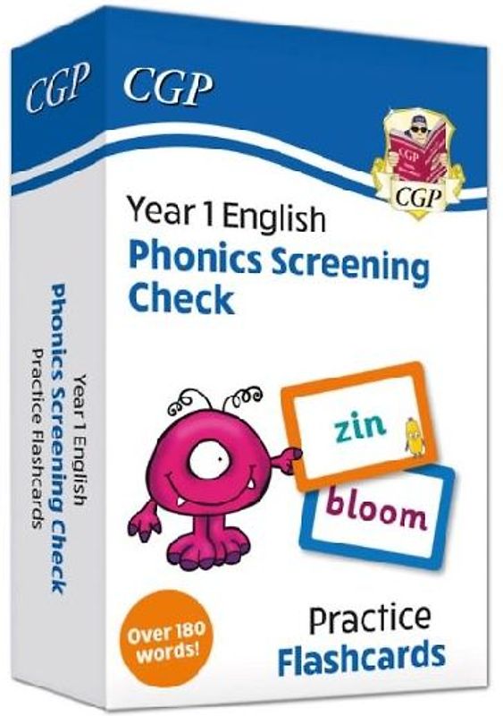 Phonics Screening Check Flashcards - for the Year 1 test