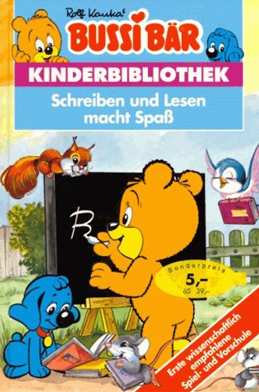 Bussi-Bär Kinderbibliothek IV / Schreiben und Lesen macht Spass