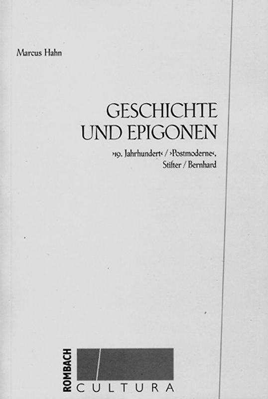 Geschichte und Epigonen