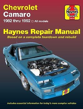 Chevrolet Camaro, 1982-1992 (Automotive Repair Manual) - Raffa, John B.