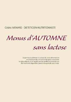 Menus d'automne sans lactose