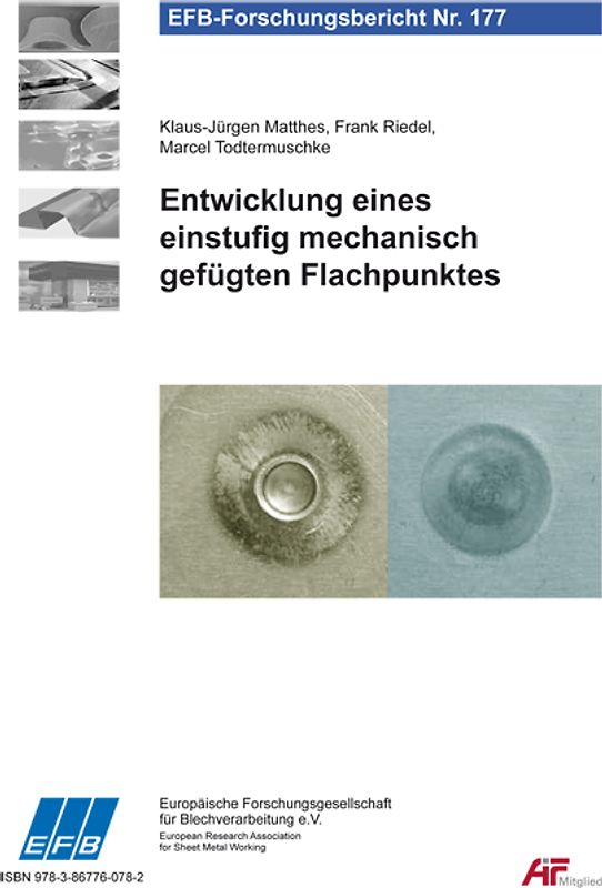 Entwicklung eines einstufig mechanisch gefügten Flachpunktes