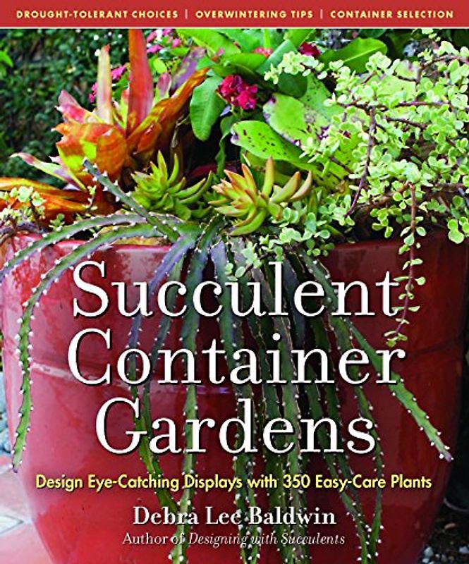 Succulent Container Gardens: Design Eye-Catching Displays with 350 Easy-Care Plants - Debra Lee Baldwin