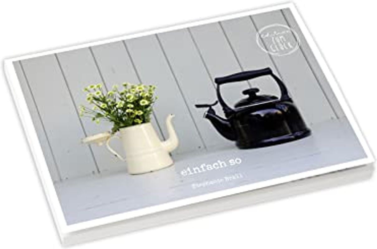 Einfach so - Postkartenbuch (Mit Herz und Hand gemacht)