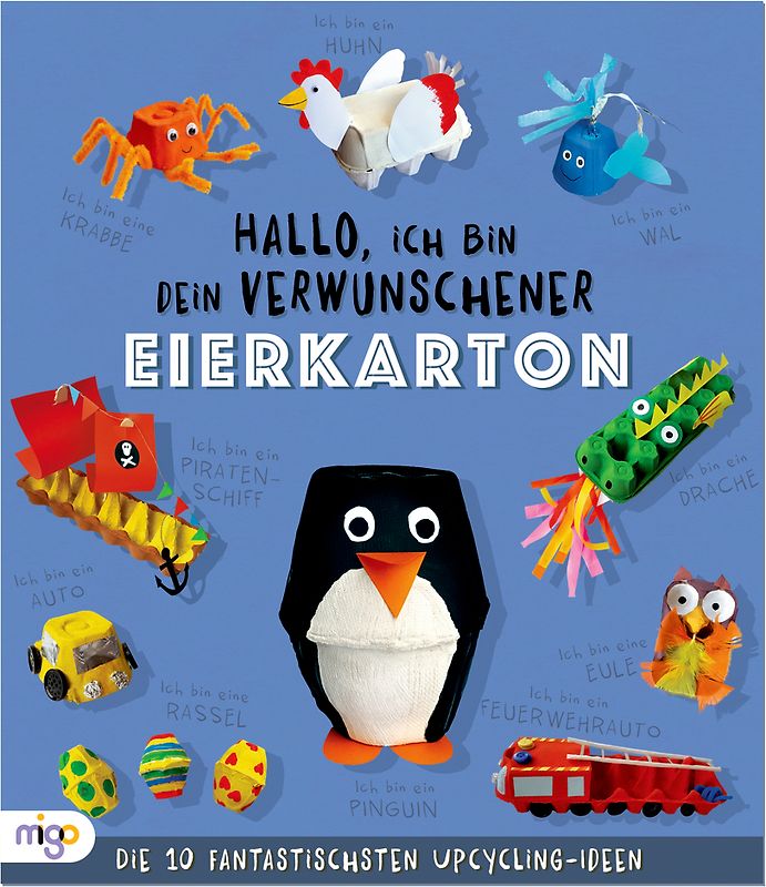 Hallo, ich bin dein verwunschener Eierkarton