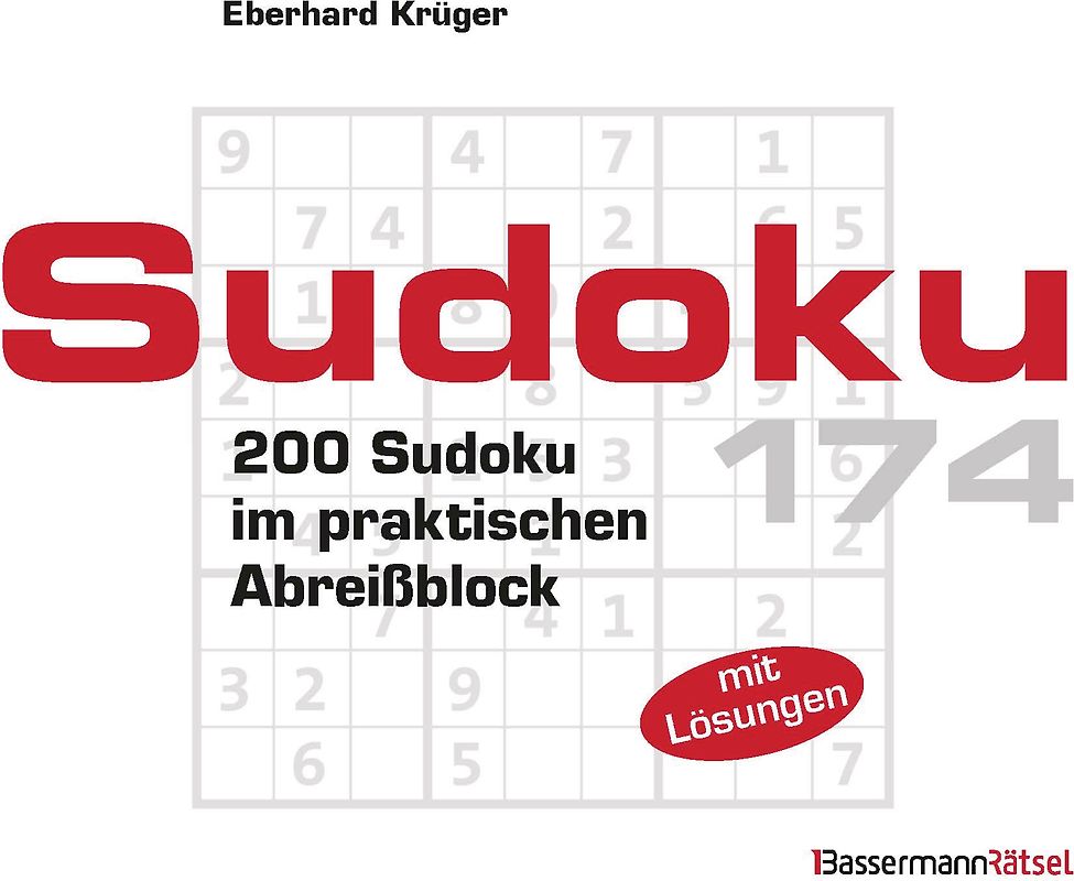 Sudoku Block 174 (5 Exemplare à 2,99 €)
