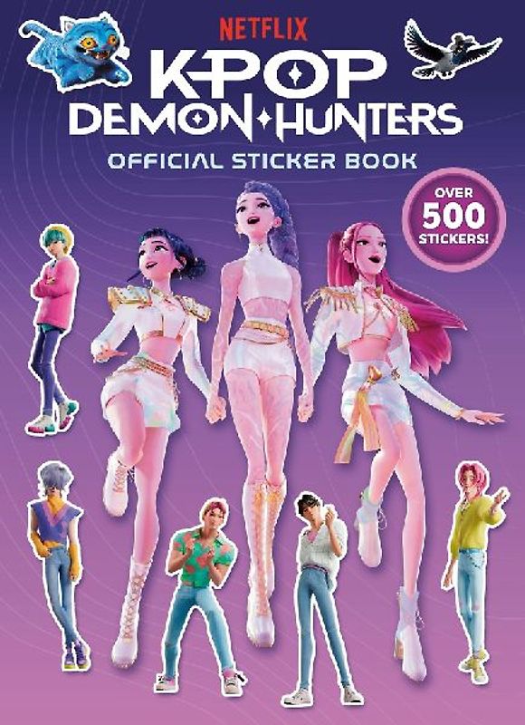 Kpop Demon Hunters: Official Sticker Book