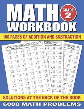 Addition and Subtraction Workbook 2nd Grade: Timed Math Drills 2nd Grade